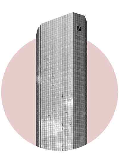 Headquarter der in Cum-Ex-Geschäfte verwickelten Deutschen Bank