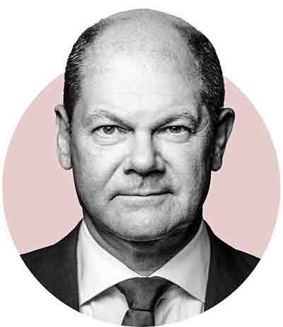 Kanzlerkandidat und Bundesfinanzminister Olaf Scholz