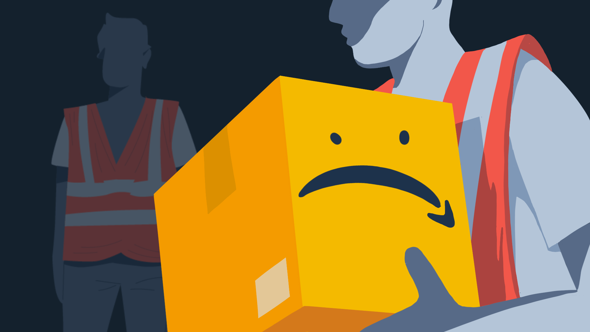 amazon paket illustration