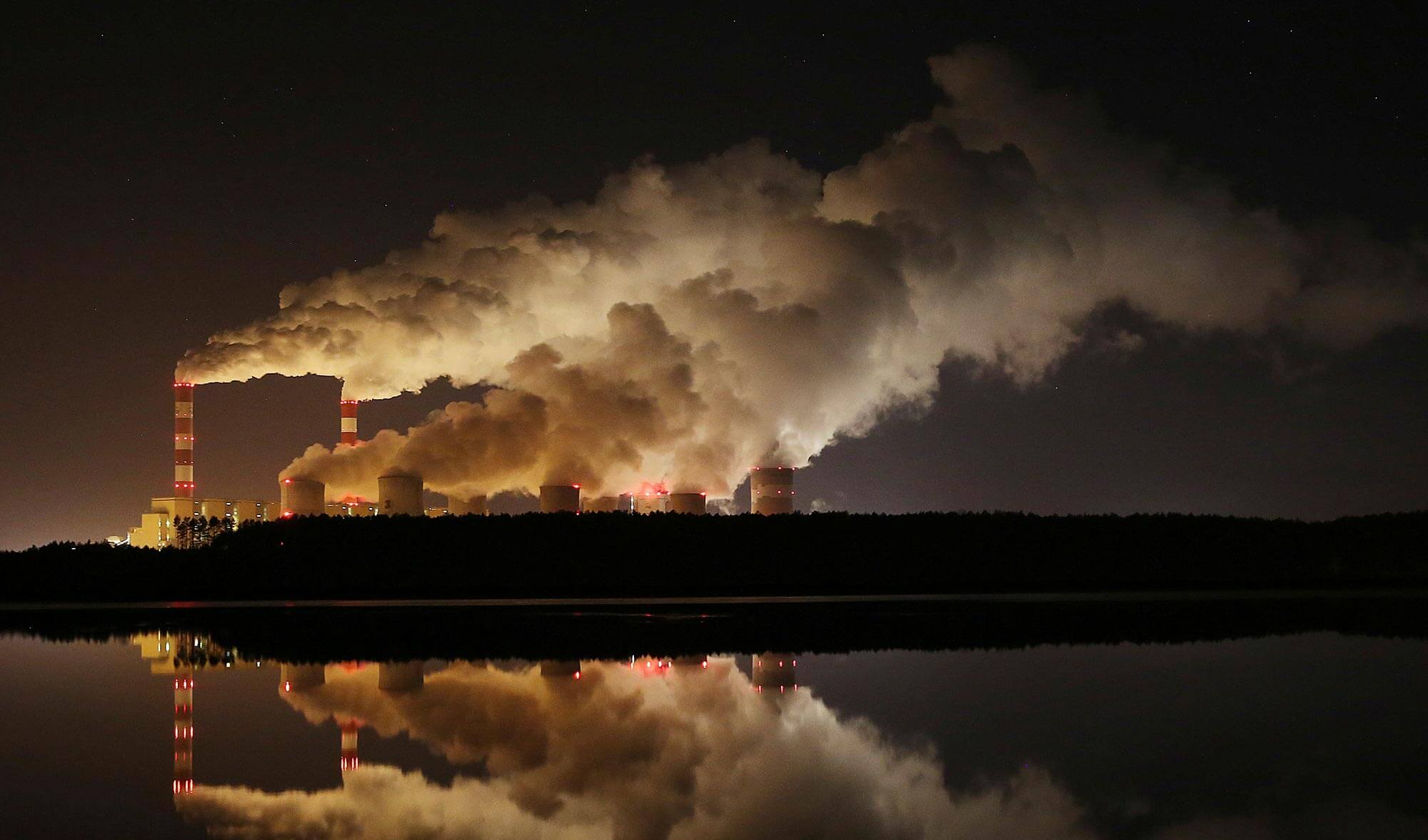 Picture of Belchatow's power plant in Poland