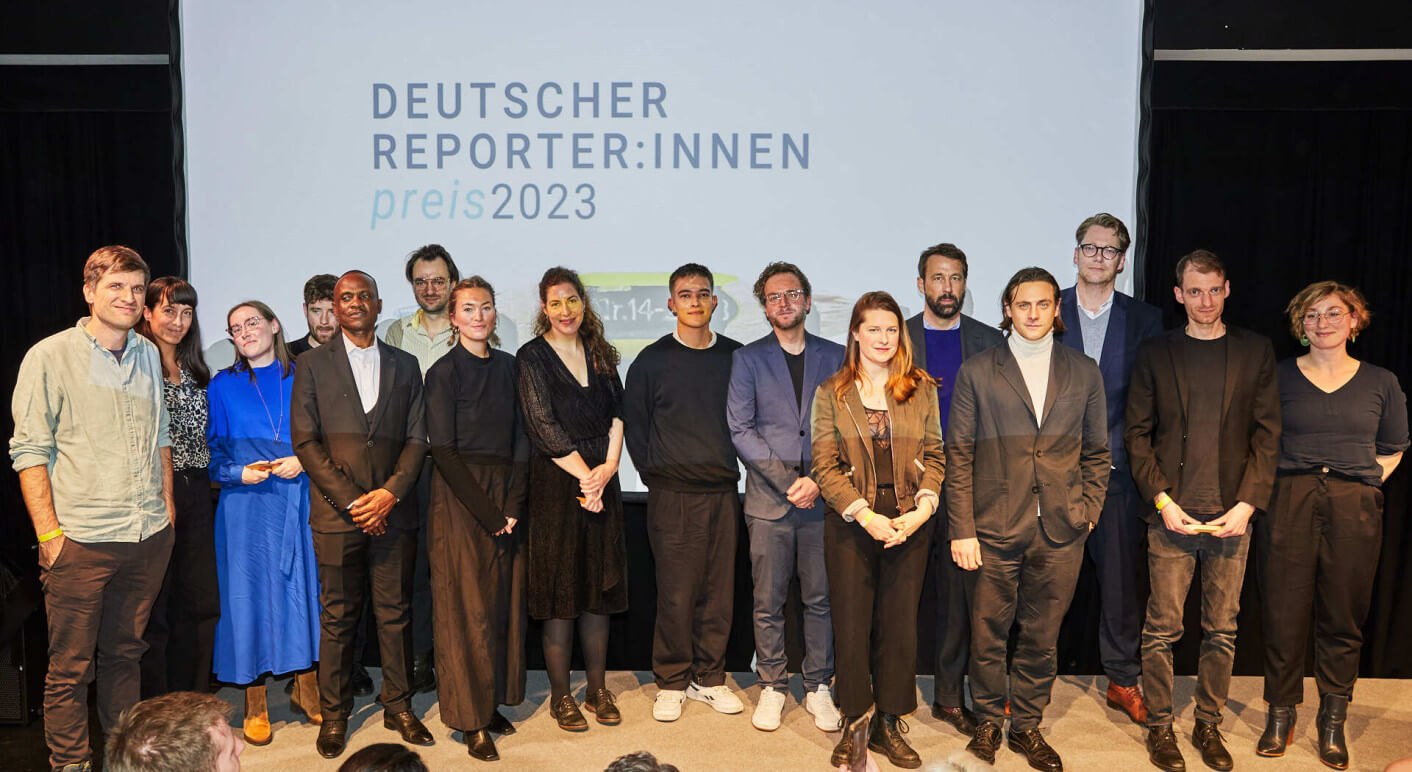 Preisverleihung Reporter:innenpreis 2023